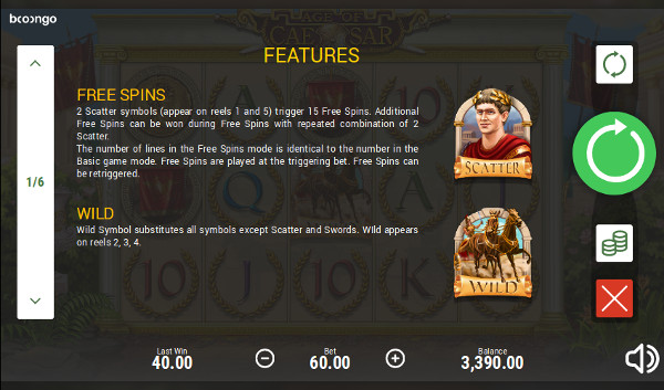 Игровой автомат Age of Caesar - побеждай в казино Джойказино онлайн