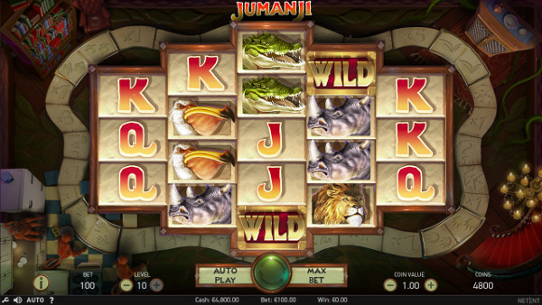 Игровой автомат Jumanji - бесплатно играть в казино Адмирал 777
