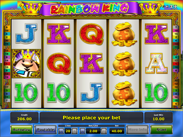 Игровой слот Rainbow King - нужно только скачать Вулкан игровые автоматы и выигрывать