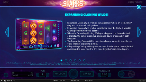 Игровой слот Sparks - побеждайте регулярно в автоматы Вулкан Вегас казино